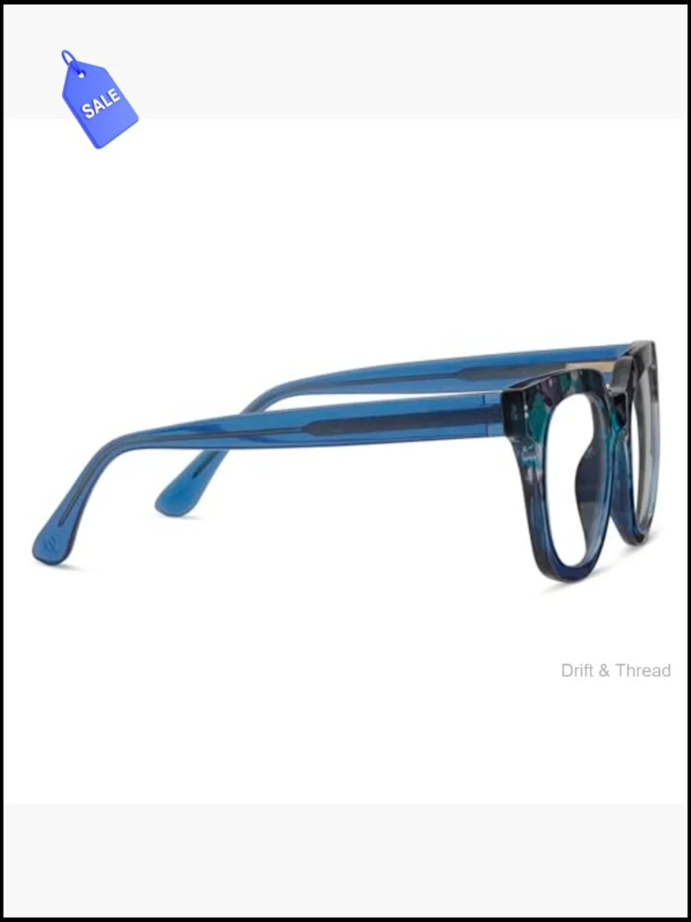 Soft Square Blue Light Blocking Reading Glasses with Spring Hinges and UV